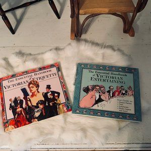 The Essential Handbooks of Victorian Entertaining and Etiquette 2 Books New